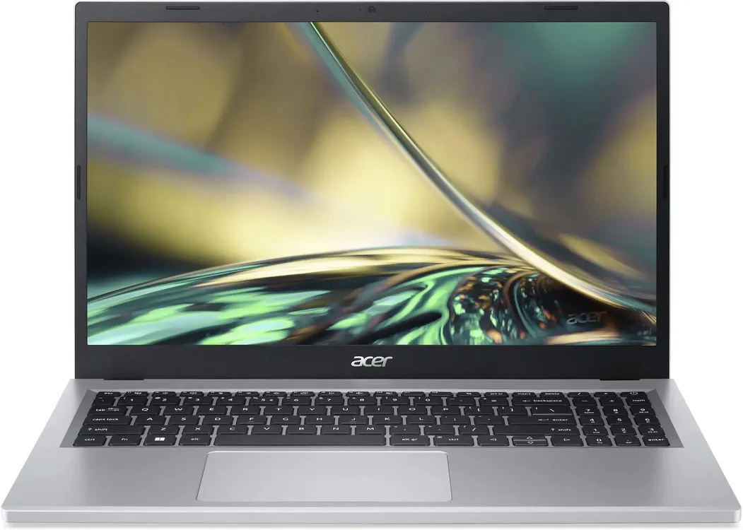 Ноутбук Acer Aspire A315-24P-R6N2 (15.6" FHD IPS, AMD Ryzen 5 7520U, 16Gb, 1Tb SSD, noOS) (Серебристый)
