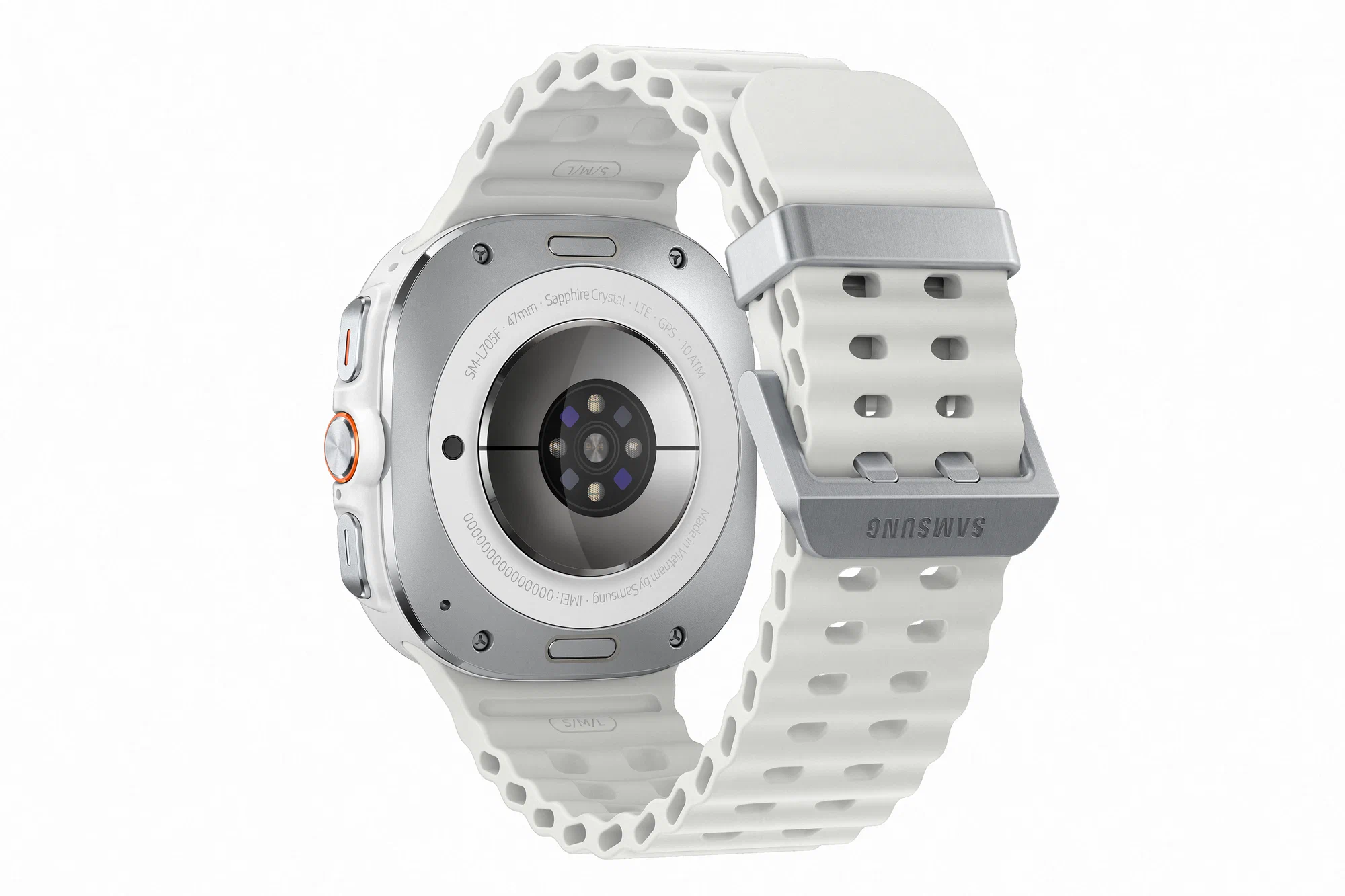 Смарт-часы Samsung Galaxy Watch Ultra (2025) 47mm LTE (SM-L705F) (Titanium White) — фото 3