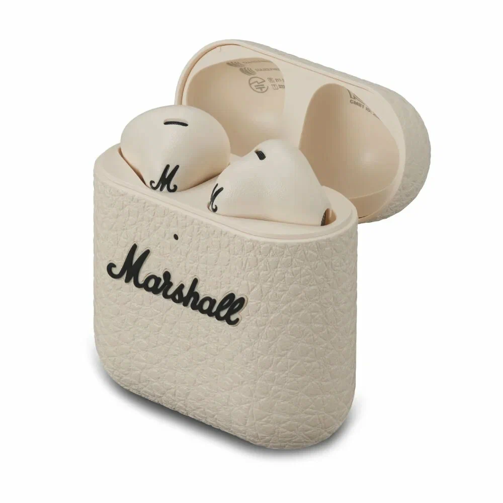 Беспроводные Bluetooth стерео-наушники Marshall Minor IV (Cream)