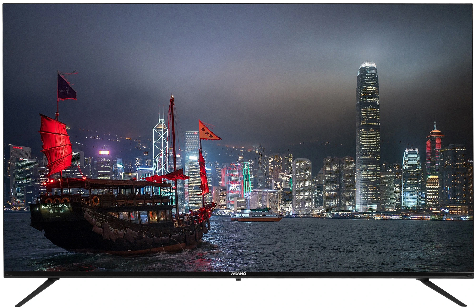 Телевизор Asano 55LU5030T, 55", LED 4K UHD, 60 Гц, Smart TV (Салют ТВ)