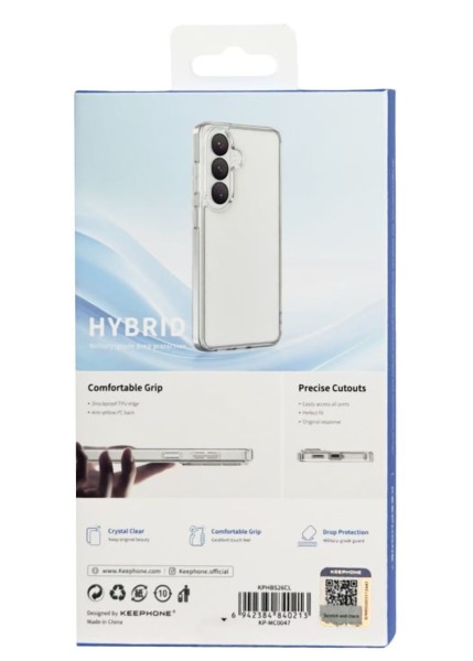 фото Чехол-накладка Keephone Hibrid для Samsung Galaxy S26 пластиковый (прозрачный)