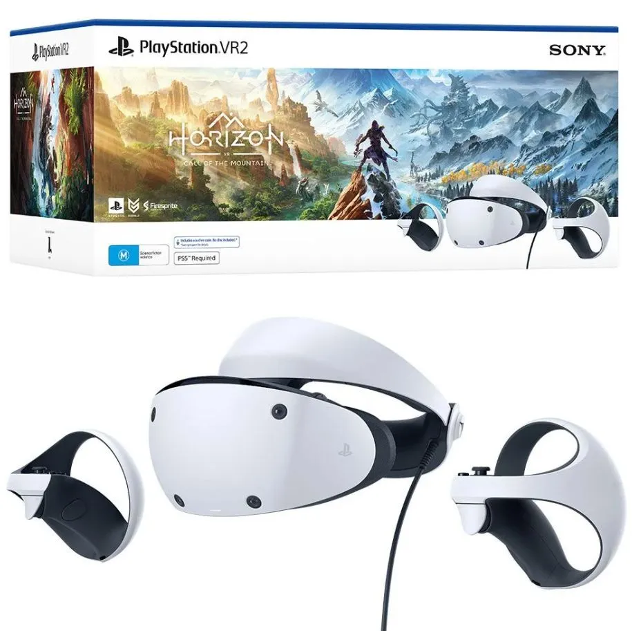 Шлем виртуальной реальности Sony PlayStation VR2 PS5 + Horizon Call of the Mountain (CFI-ZVR1) (White)