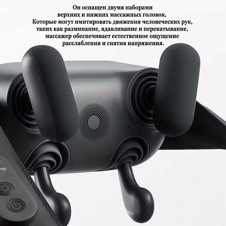 Электрический массажер для шеи и плеч Xiaomi Smart Neck Massager (MJJJAMY01YMYY) (черный)