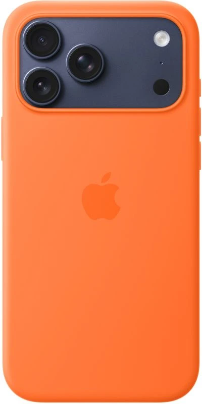 фото Чехол-накладка Silicone Case Series для iPhone 17 Pro Max (оранжевый)