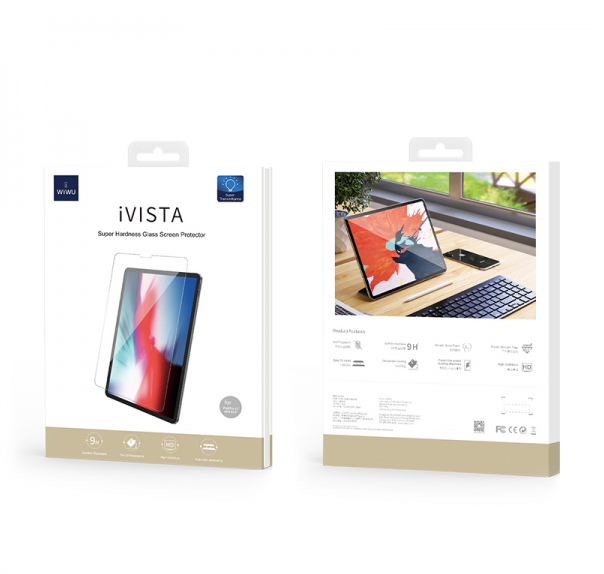 фото Защитное стекло WiWU iVista для iPad 10 (2022)/iPad 11 (2025) (прозрачное антибликовое)