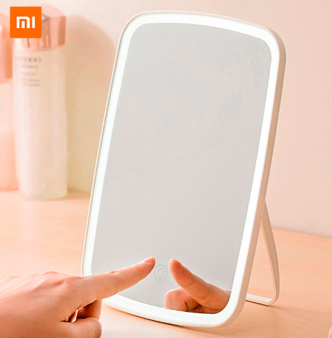 Зеркало Xiaomi Jordan Judy LED Makeup Mirror для макияжа с подсветкой (белый) (NV026)