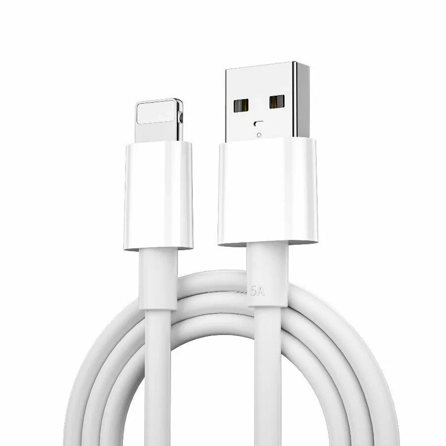 Кабель WIWU Classic 2.4A USB Lightning (Wi-C006) 1.2m (белый)