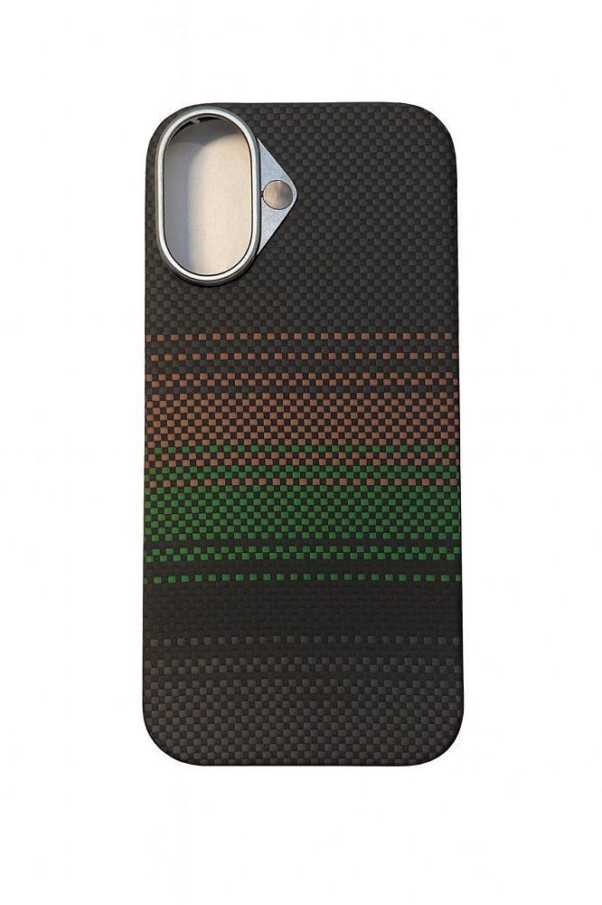 Чехол-накладка Keephone Kevlar MagSafe для Apple iPhone 17 кевлар арамид Aurora 3900₽
