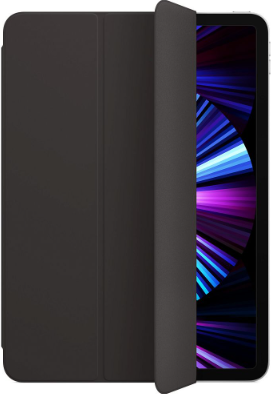 Чехол-книжка Smart Folio Cover для Apple iPad Air 13 (2024)/Air 13 (2025) (полиуретан с подставкой) (Black)