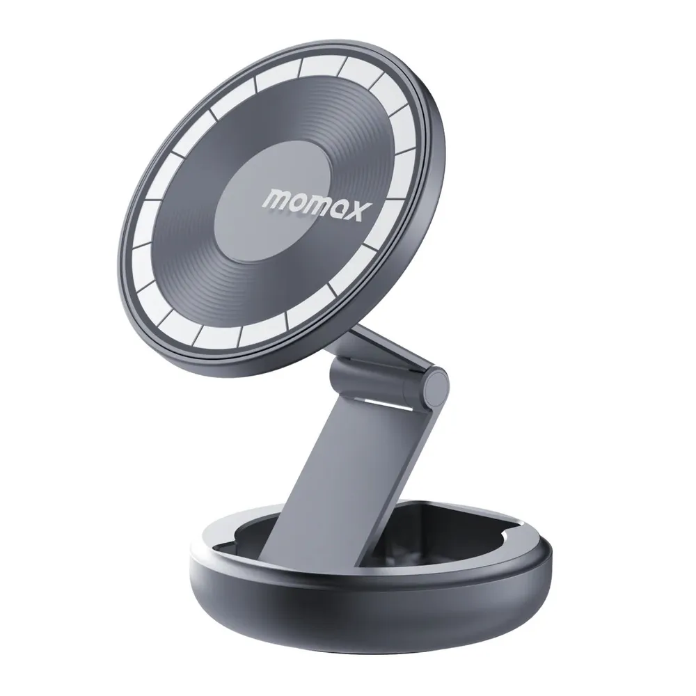 Настольный держатель Momax pac mount магнитный c Magsafe серый 2200₽