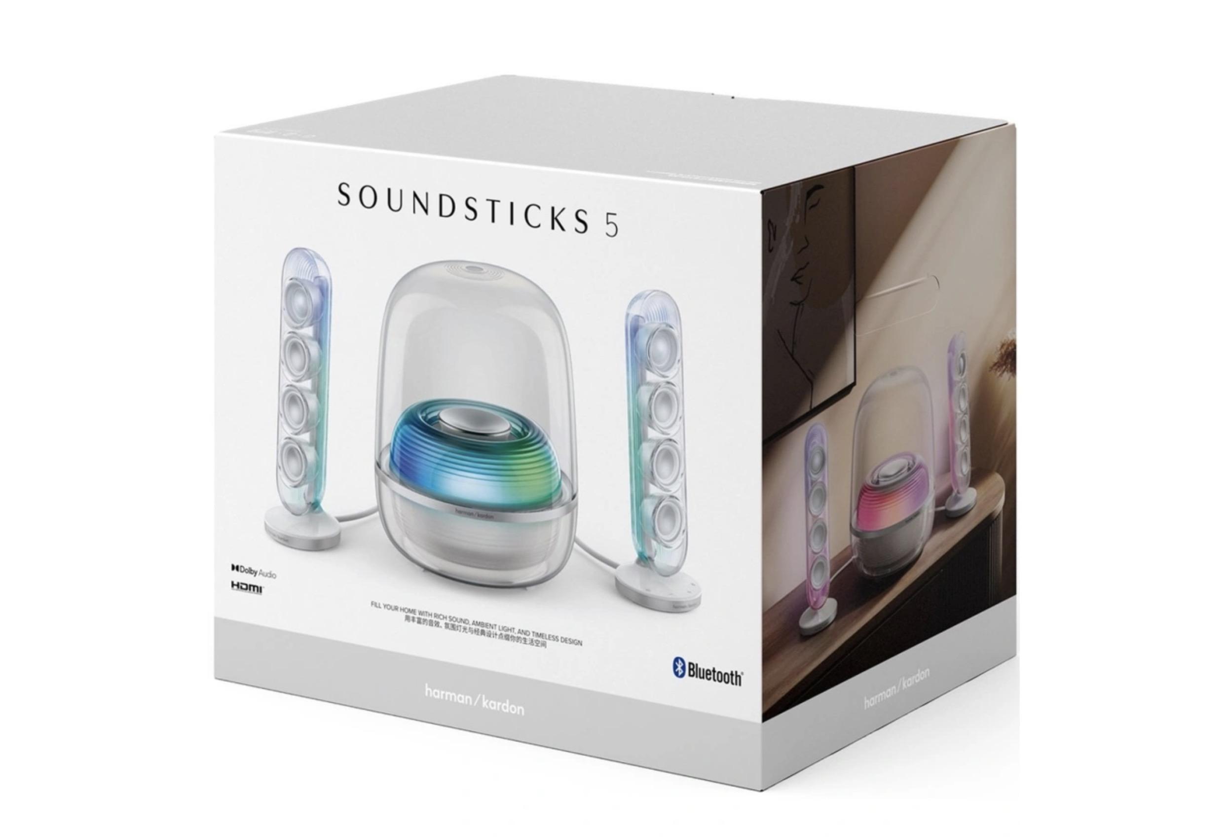 фото Портативная акустика Harman/Kardon SoundSticks 5 (White)