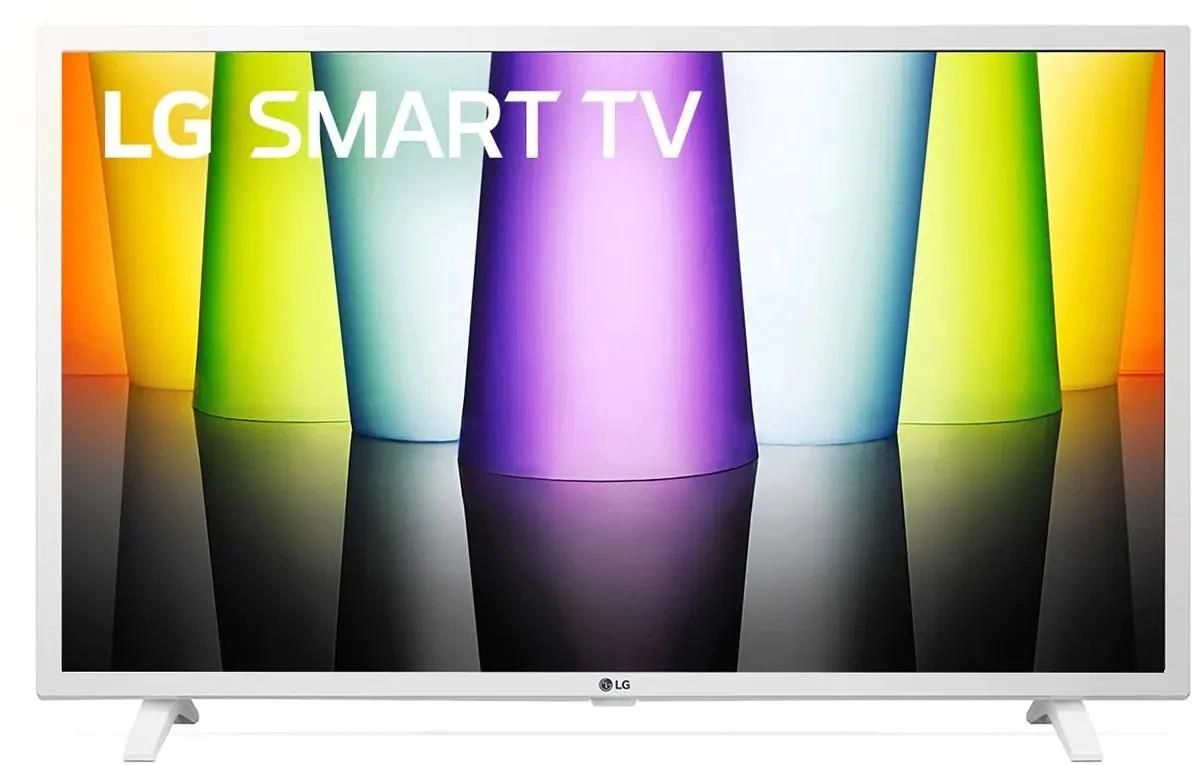 Телевизор LG 32LQ63806LC, 32", DLED FHD, 60 Гц, Smart TV (webOS), белый