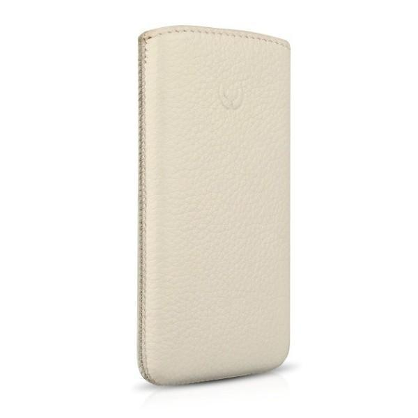 фото Чехол-пенал Heddy Luxury Hard Box для Apple iPhone SE/5S/5 натуральная кожа (белый)
