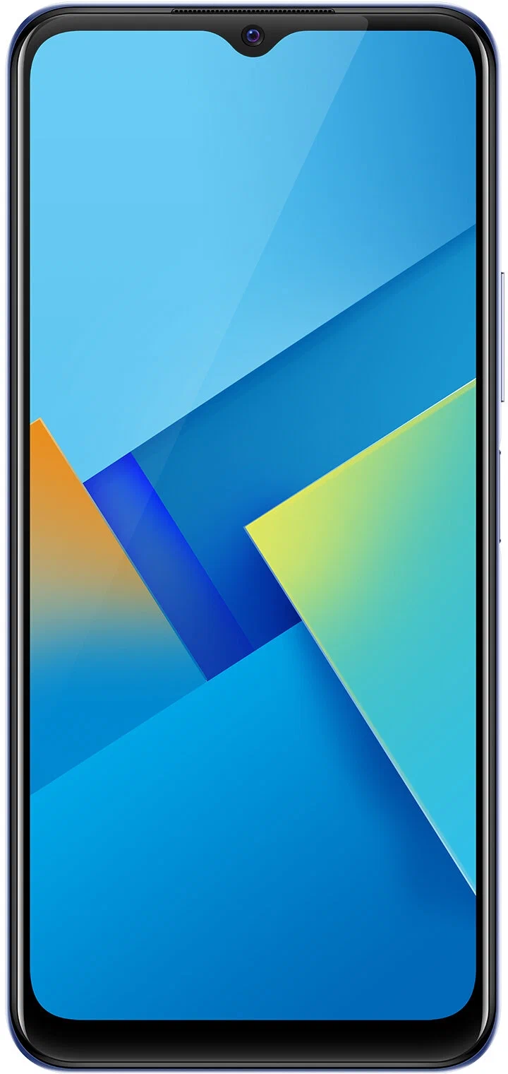 Vivo Y21 4/64Gb (Синий металлик) RU купить в Москве! Цена, фото,  характеристики, отзывы.