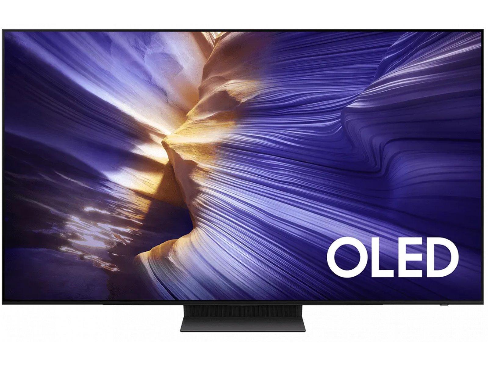 Телевизор Samsung QE77S90FAEXRU, 77", OLED 4K UHD, 120 Гц, Smart TV