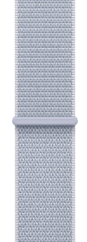 Apple Watch SE Gen 2 40mm Silver Aluminium Case with Blue Cloud Sport Loop (One Size) — фото 6