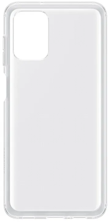 фото Чехол-накладка для Samsung Galaxy A12 силиконовый (прозрачный)