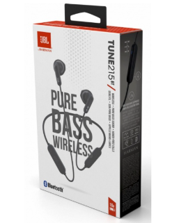 фото Беспроводные наушники JBL Tune 215BT (Black)
