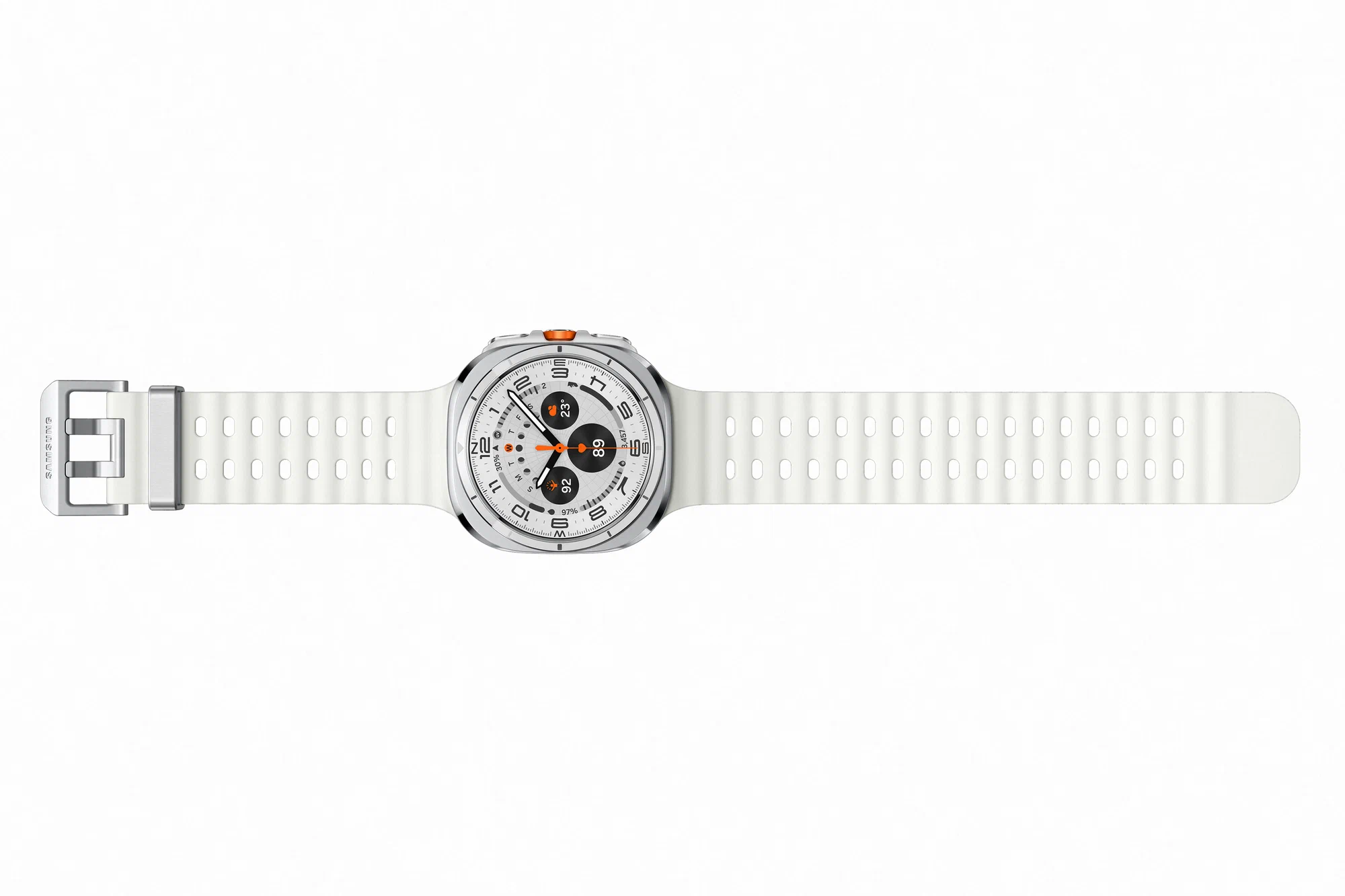 Умные часы Samsung Galaxy Watch Ultra (2025) 47mm LTE (Titanium White) — фото 5