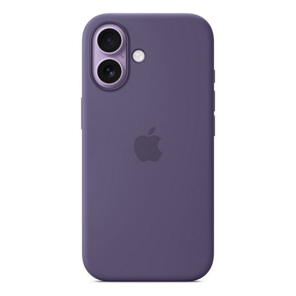 Чехол-накладка Silicone Case with MagSafeCamera Control для iPhone 17 Purple Fog 2200₽