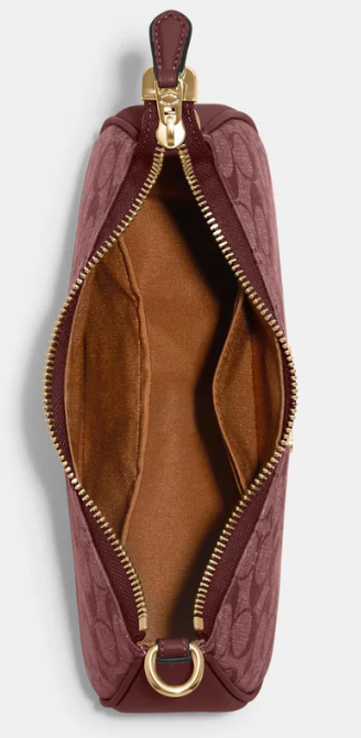 Сумка COACH Teri Shoulder Bag In Signature Chambray CH139 (10016957JAX) (Wine Multii)