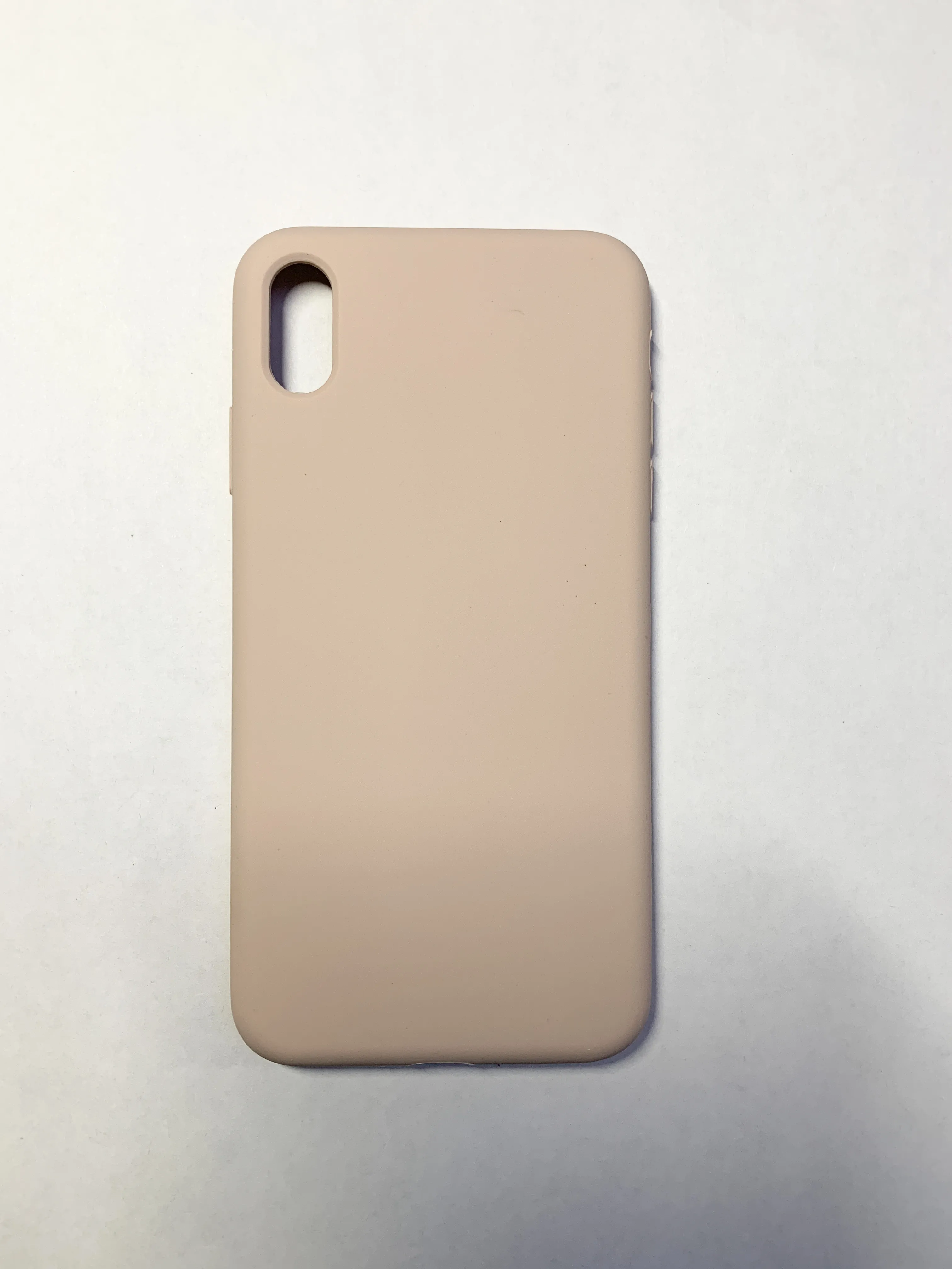 фото Чехол-накладка FaisON Silicone Case для Apple iPhone  XS Max (розовый песок)