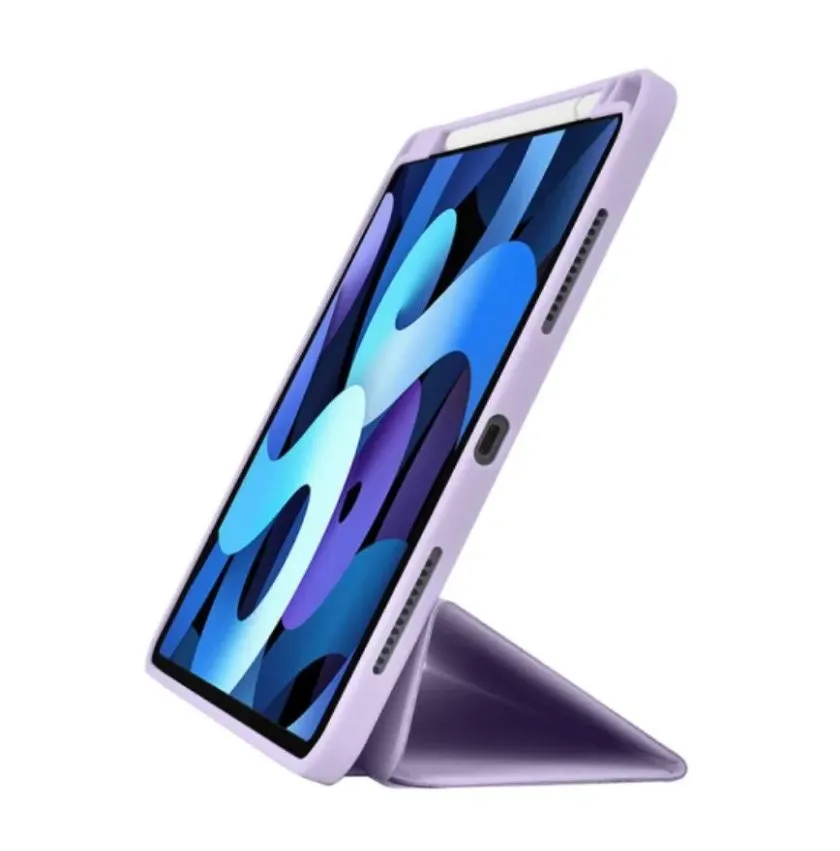 фото Чехол-книжка WIWU Protective Case для Apple iPad Pro 11 (2024), с подставкой и отделением под стилус (фиолетовый)