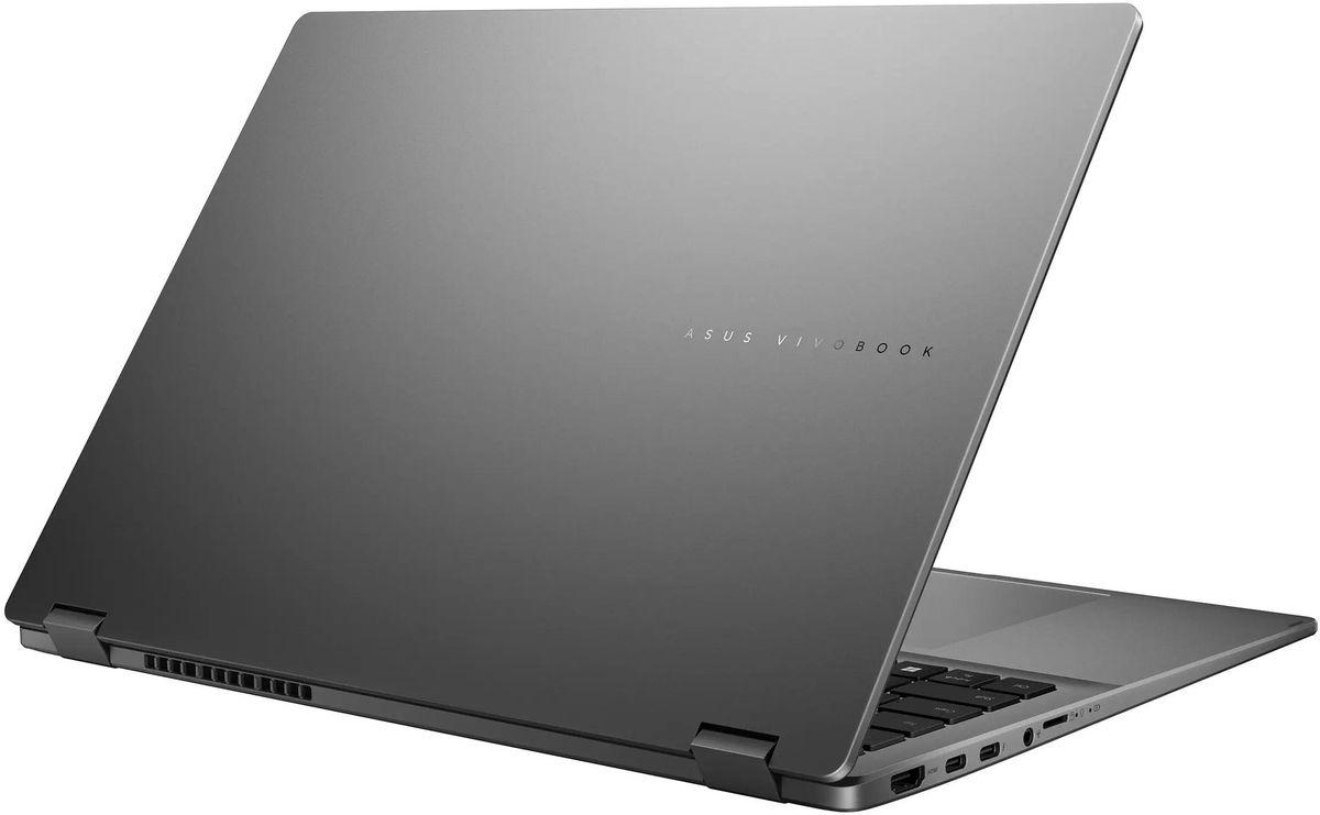 Ноутбук ASUS Vivobook 16 Flip TP3607AA-SI086W (16" OLED, Intel Core Ultra 7 355, 32Gb, 1Tb SSD, Intel Graphics, Windows 11 Home) (Серый) — фото 8