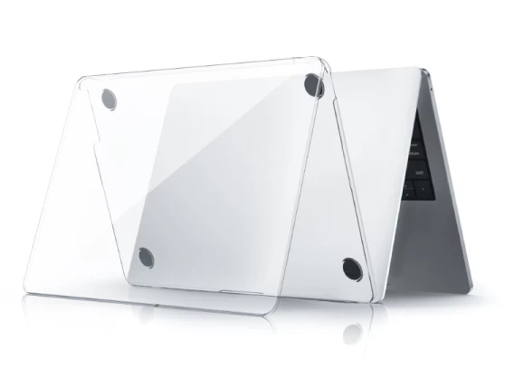 фото Чехол-накладка WIWU Crystal Shield Case для Macbook Air 13.6 пластиковый (прозрачный)