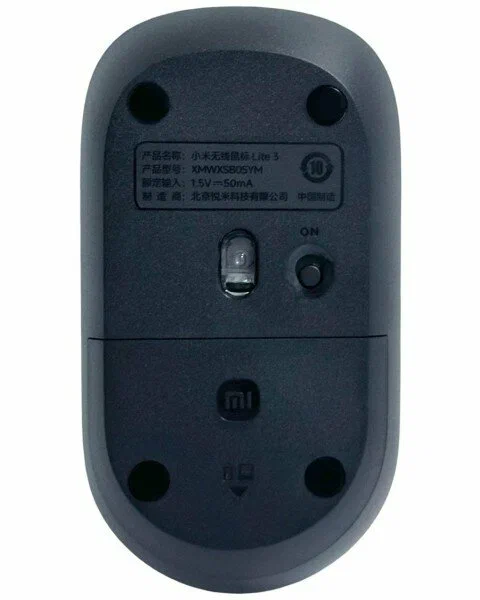 фото Беспроводная мышь Xiaomi Mi Wireless Mouse Lite 3 (XMWXSB05YM) (черный)