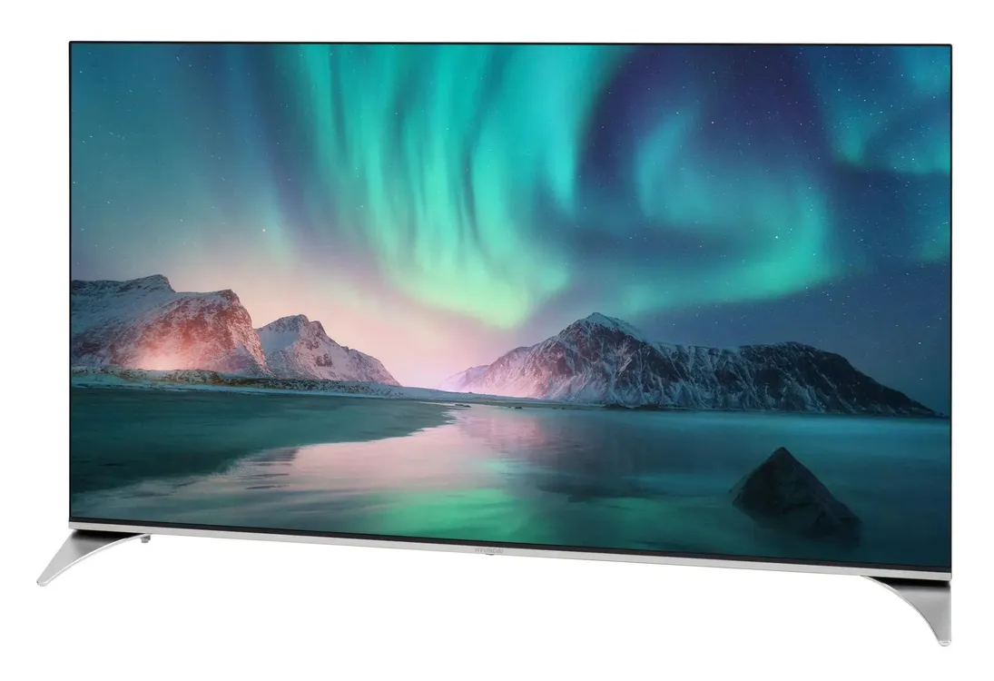 Телевизор Hyundai H-LED50QBU7500, 50", QLED 4K UHD, 60 Гц, Smart TV — фото 2