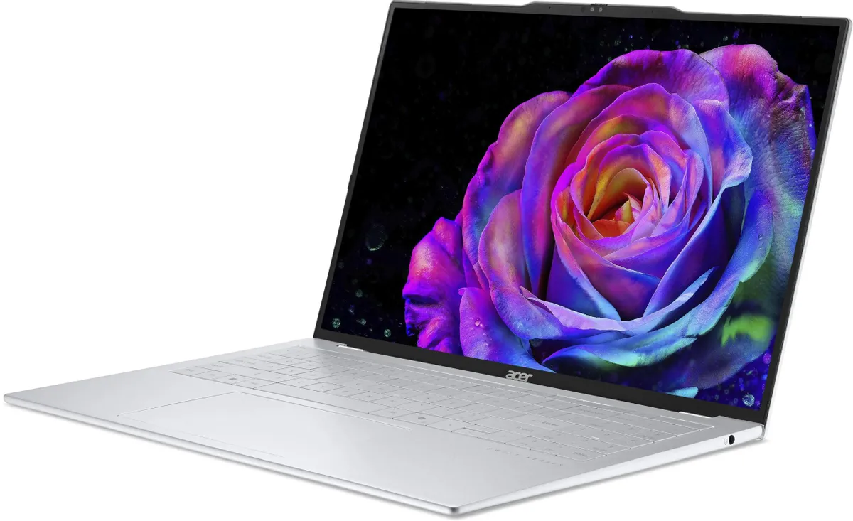 Ноутбук Acer Swift Air 16 SFA16-61M-R0MH (16" OLED, AMD Ryzen AI 5 330, 16Gb, 512Gb SSD, AMD Radeon, noOS) (Серебристый) — фото 5