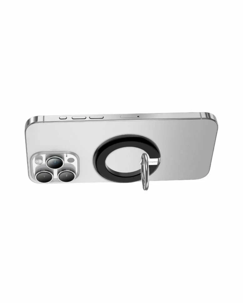 фото Магнитный держатель-кольцо Keephone MagSnap Easy Grip для Apple iPhone (черный)