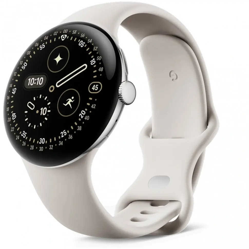 Умные часы Google Pixel Watch 4 45mm Wi-Fi (Porcelain) — фото 2