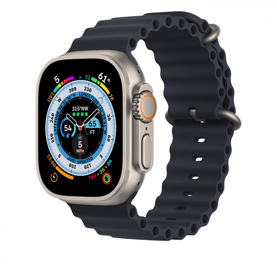 фото Ремешок Apple для Watch Ultra 49mm Navy Ocean Band (One Size) (MXTH3)