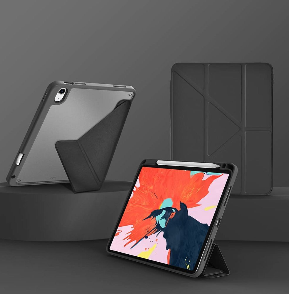 фото Чехол-книжка WIWU Defender Protective Case для Apple iPad Pro 11 (2024) (полиуретан с подставкой) (черный)