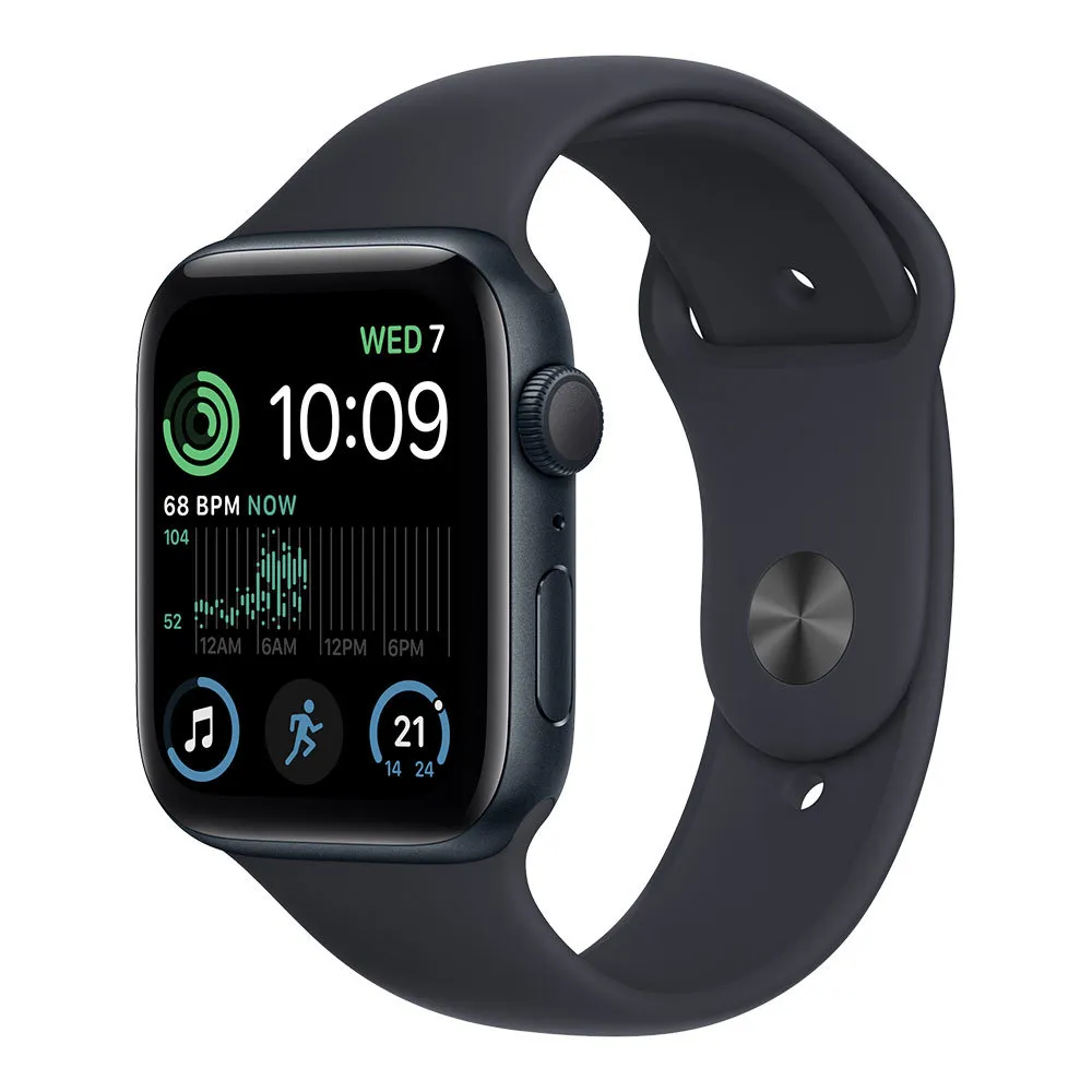 Apple Watch SE 44mm Space Gray Aluminum Case with Midnight Sport Band Б/У (Отличное состояние)