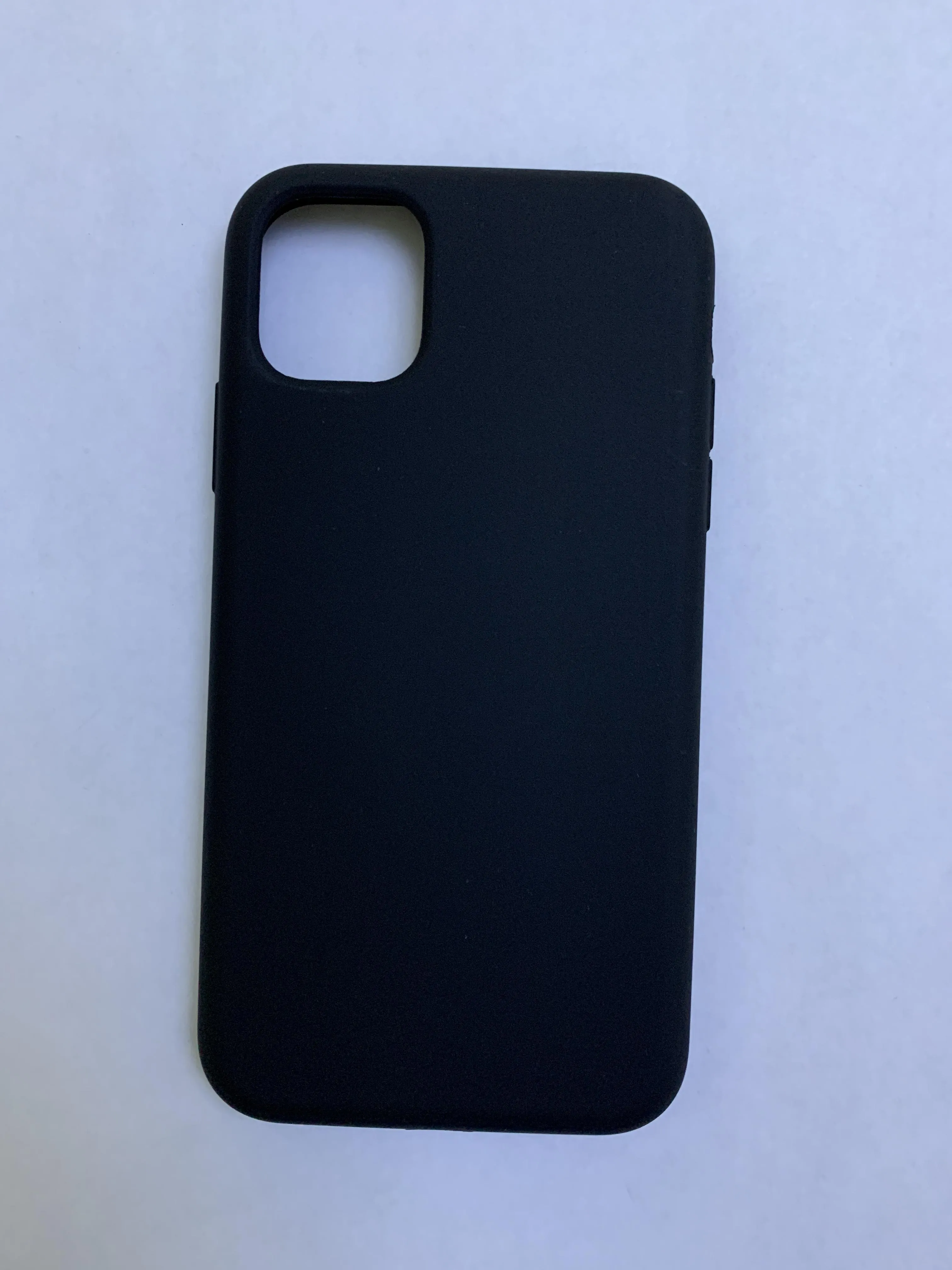 фото Чехол-накладка FaisON Silicone Case для Apple iPhone 11 Pro (черный)