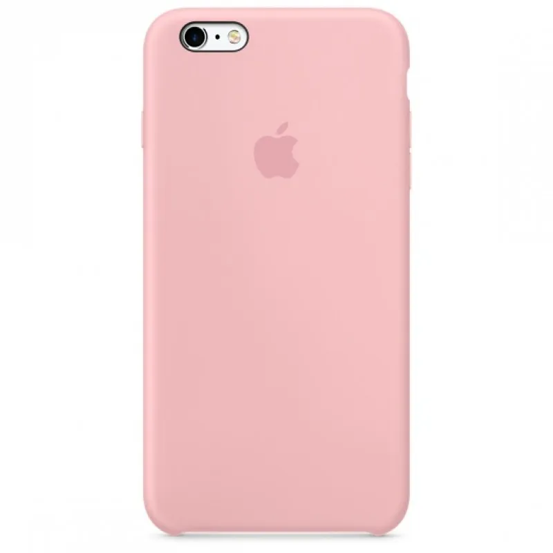 фото Чехол-накладка для Apple iPhone 6 Plus/6S Plus силиконовый (светло-розовый)
