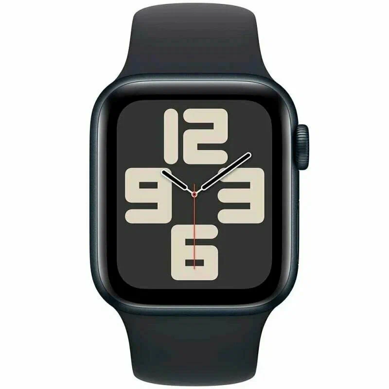 Apple Watch SE 40mm Space Gray Aluminum Case with Black Sport Band Б/У (Нормальное состояние)