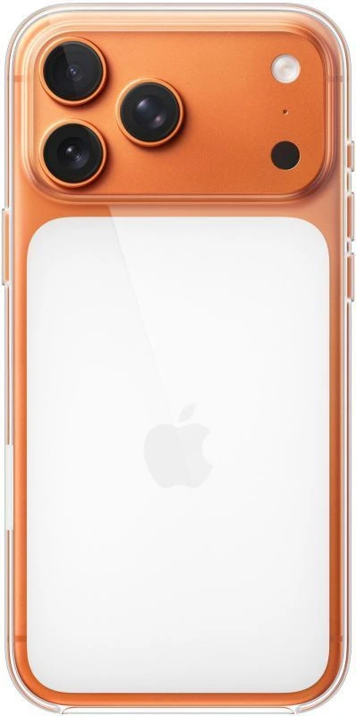 Чехол-накладка Clear Case with MagSafe/Camera Control для iPhone 17 Pro Max (прозрачный)