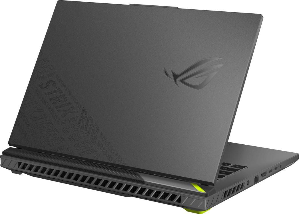 Ноутбук ASUS ROG Strix G16 G614PP-S5119 (16" IPS, AMD Ryzen 9 8940HX, 32Gb, 1Tb SSD, NVIDIA GeForce RTX 5070 8Gb, noOS) (Серый) — фото 7