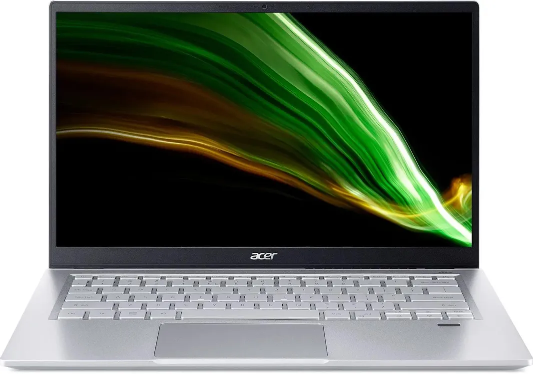 Ноутбук Acer Swift 3 SF314-43 (14" IPS, AMD Ryzen 7 5700U, 16Gb, 512Gb SSD, AMD Radeon, noOS) (Серебристый)