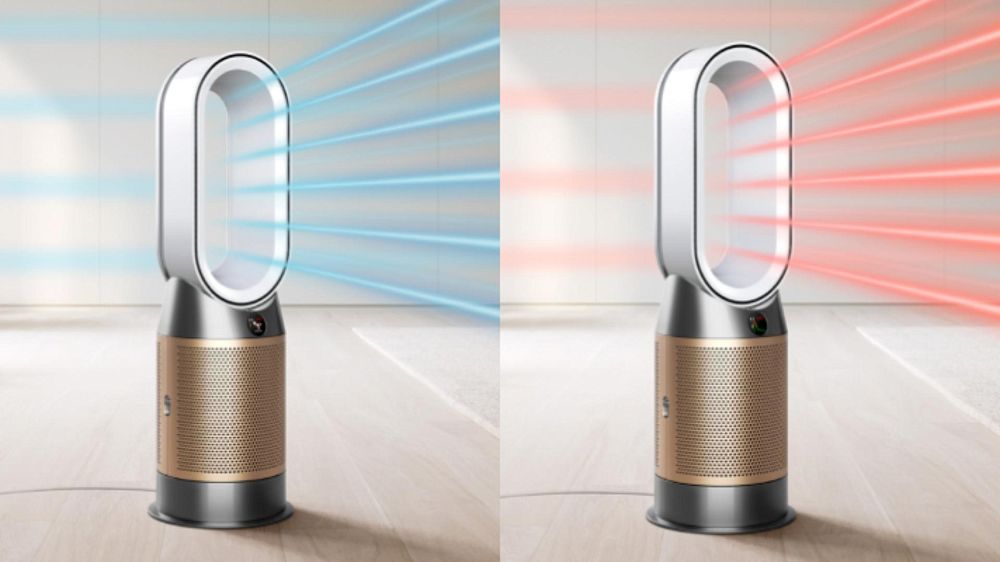 Очиститель воздуха Dyson HP09 Purifier Hot+Cool Formaldehyde (Nickel/Gold)