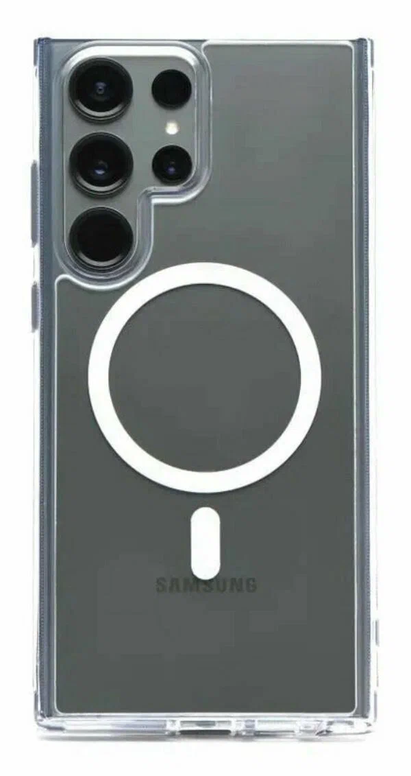 Чехол-накладка Keephone X-Crysta Ultra Durable MagSafe для Samsung Galaxy S24 пластиковый (прозрачный)