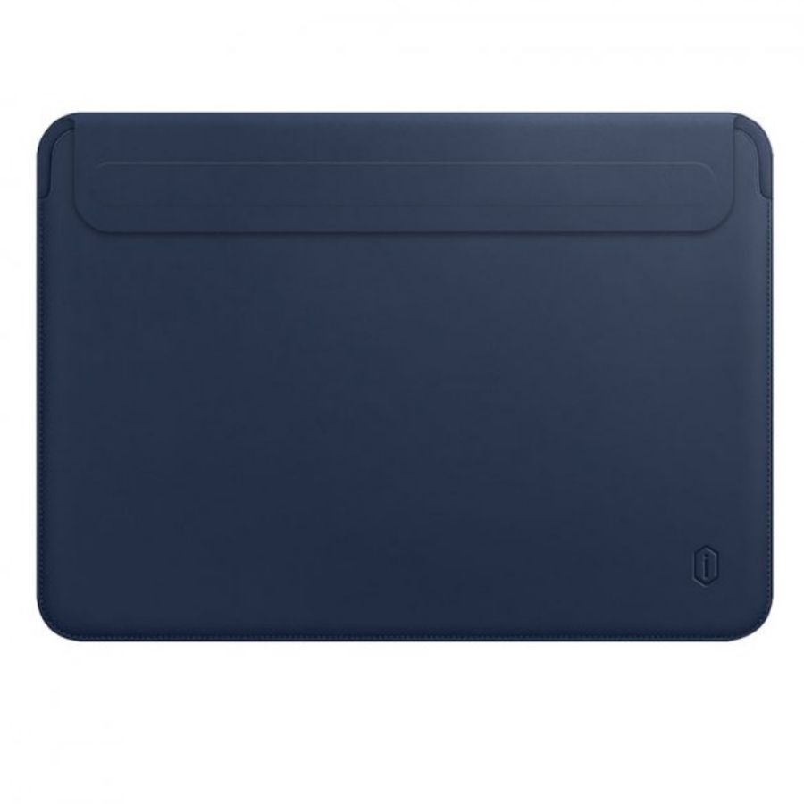 фото Чехол для ноутбука WIWU Skin Pro II PU Leather Sleeve для Apple MacBook Air 13.6" (темно-синий)