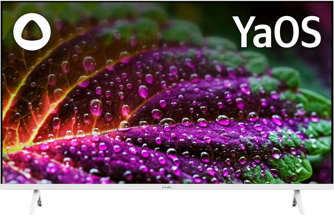 Телевизор BBK 40LEX-7244/FTS2C (W), 40", DLED HD, 60 Гц, Smart TV, белый