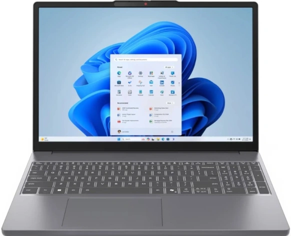 Ноутбук Lenovo IdeaPad Slim 3 16ARP10 (16", IPS, AMD Ryzen 5 150, 16GB, 512GB SSD, AMD Radeon 660M, Без ОС) (Серый)