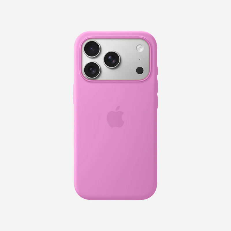 фото Чехол-накладка Silicone Case with MagSafe/Camera Control для iPhone 17 Pro (Electric Lavender)