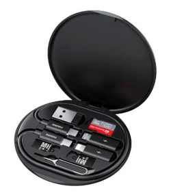 фото Беспроводное зарядное устройство Remax RP-W80 Wanbao II Series с боксом для хранения (черный)